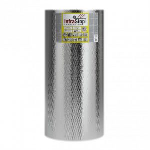 InfraStop&reg; 48" x 125' Square Edge Single Bubble Reflective Foil Insulation