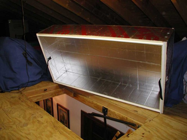 Therma-Dome Pull Down Attic Stair Cover
